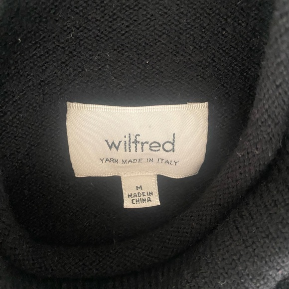Aritzia Wilfred Cyprie 100% Merino Wool Sweater M - Picture 3 of 6